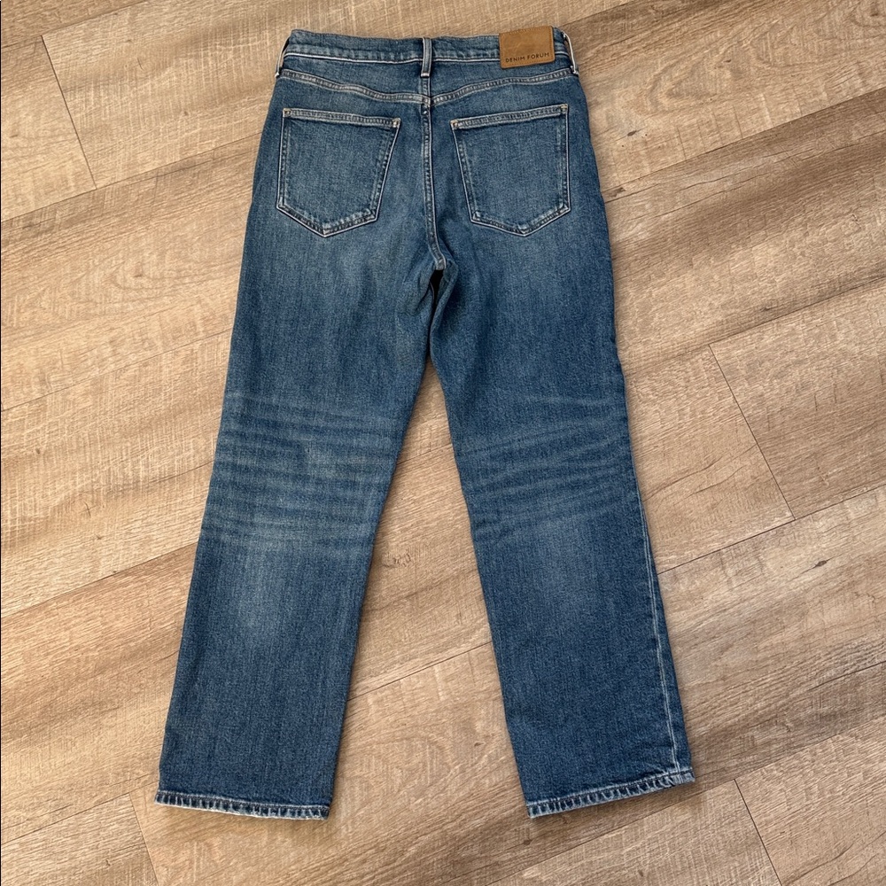 Denim Forum Arlo High Rise Straight Jean Size 28 - Picture 7 of 10